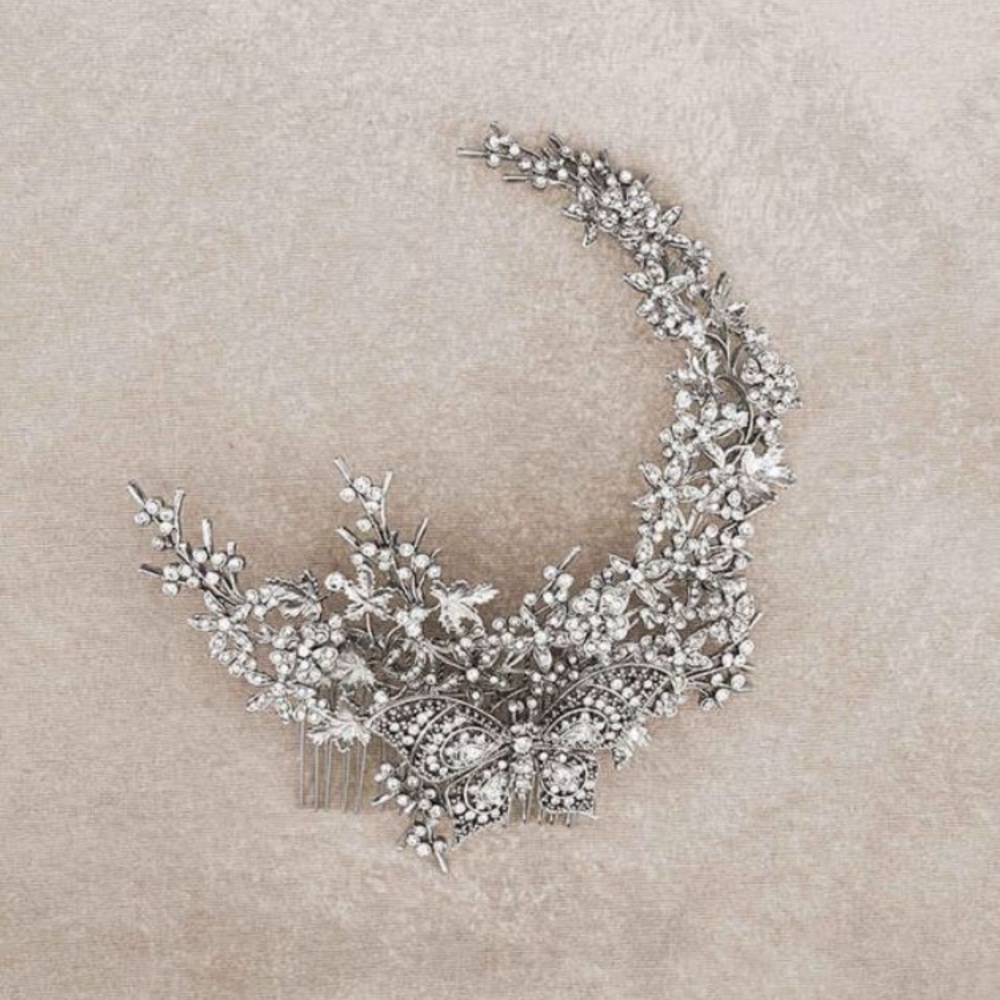 headpiece by Pronovias. 2017 collection